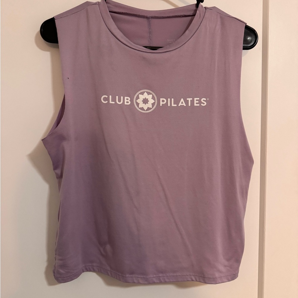 good hYOUman Lavender Club Pilates Muscle Tee